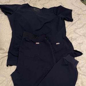 Large navy Blue scrubs